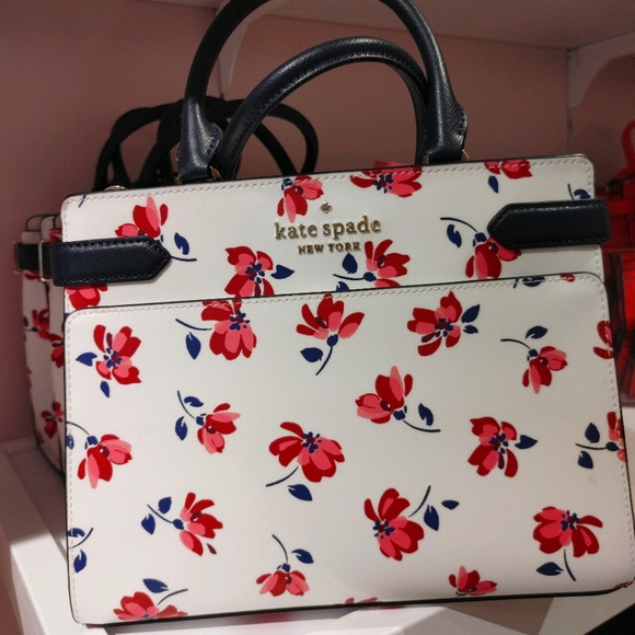 Kate Spade Staci Medium Satchel Tea Garden
